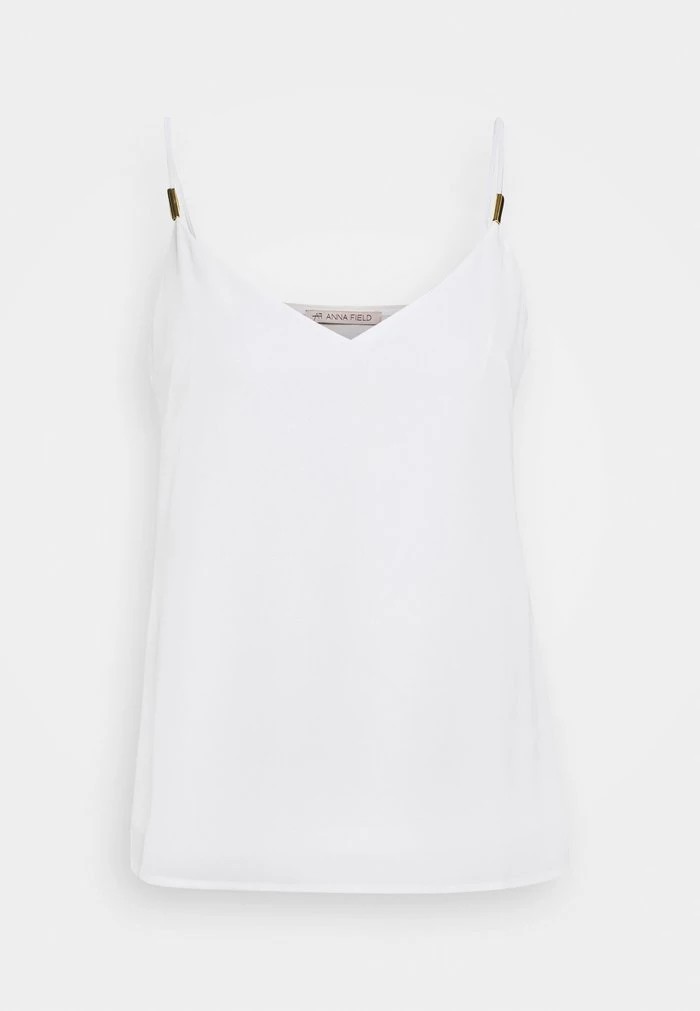 T-Shirt ANNA FIELD Anna Field Top Blanche Femme | UUN-9370999